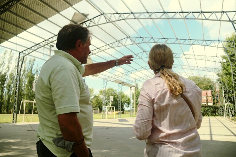 Comienzan a techar playón en Rivas