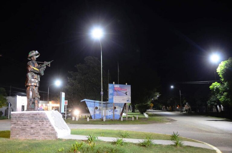 La iluminación Led también llegó a Cortinez