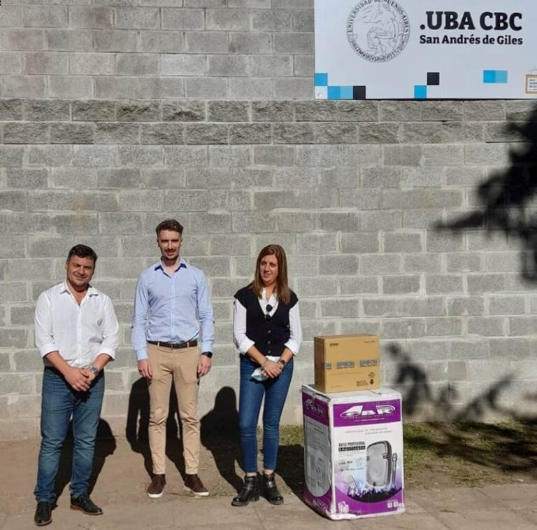 Apoyo del municipio a la sede del CBC en Gíles
