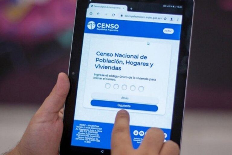 Censo 2022: Mercedes dispuso punto digital