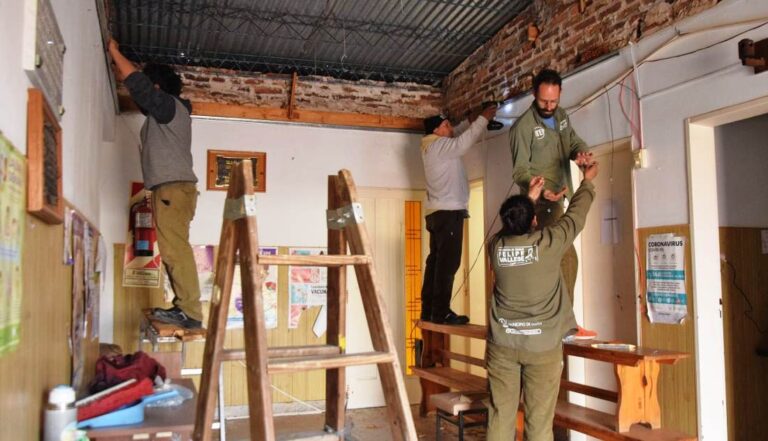 Trabajos de mejoramiento en CAPS de Pueblo Nuevo