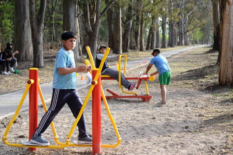 Inauguran sendero aeróbico en Open Door