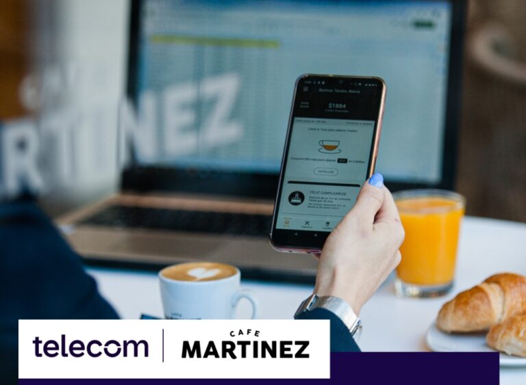Telecom aliado tecnológico de Café Martínez