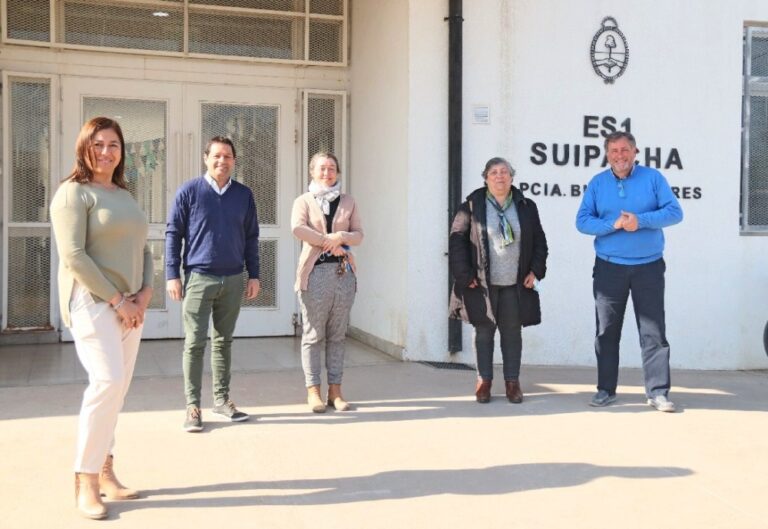 Suipacha: Comienza ampliación de escuela secundaria