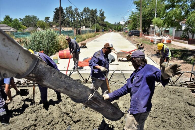 Luján: Repavimentan importante acceso