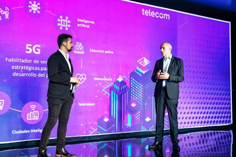 Telecom presentó tecnología de conectividad 5G
