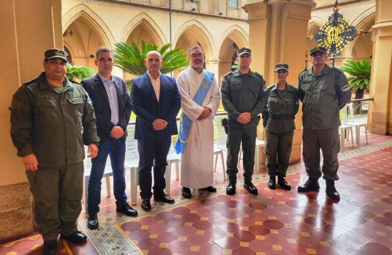 Asumió nuevo jefe de Gendarmería en la Basílica