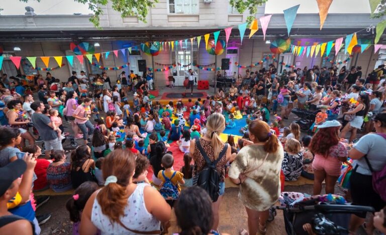 Exitoso Baile de las Infancias en Mercedes