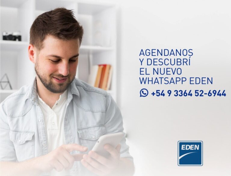 EDEN presentó su WhatsApp