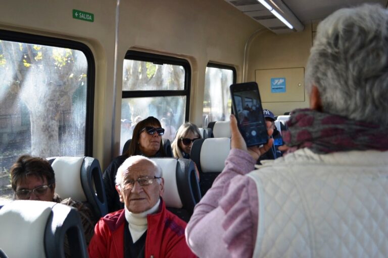 El Tren Turístico de Mercedes concretó su primer viaje
