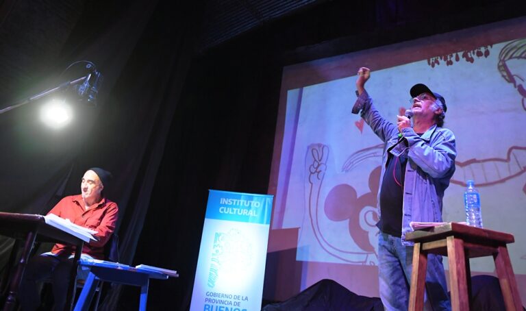 Café Cultura pasó por Mercedes con Rep y Saborido