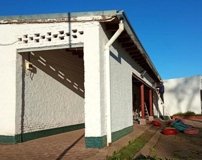 Suipacha: Realizan mejoras en la Escuela 16