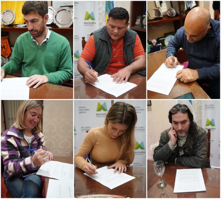 Precandidatos de Mercedes firman por una «Campaña Limpia»