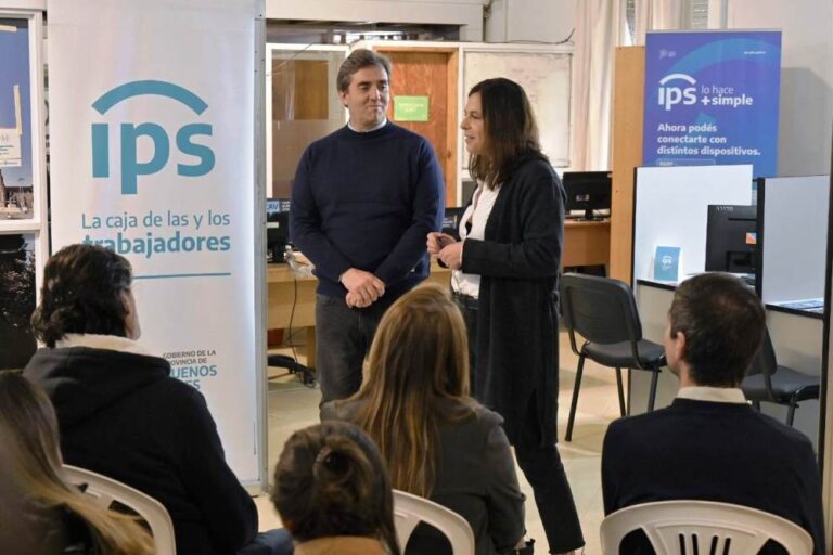 Inauguran oficina del IPS en Luján