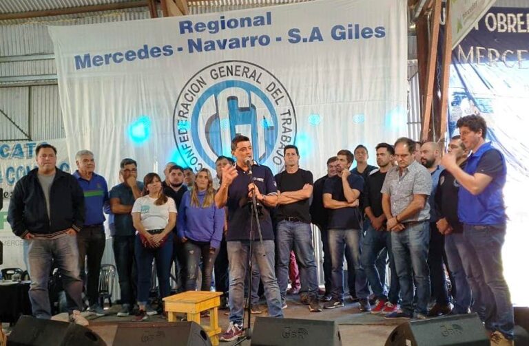 La CGT Regional Mercedes ratifica apoyo a Unión por la Patria