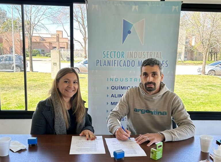 Mercedes: LUDMARC y el Sector Industrial Planificado firman convenio