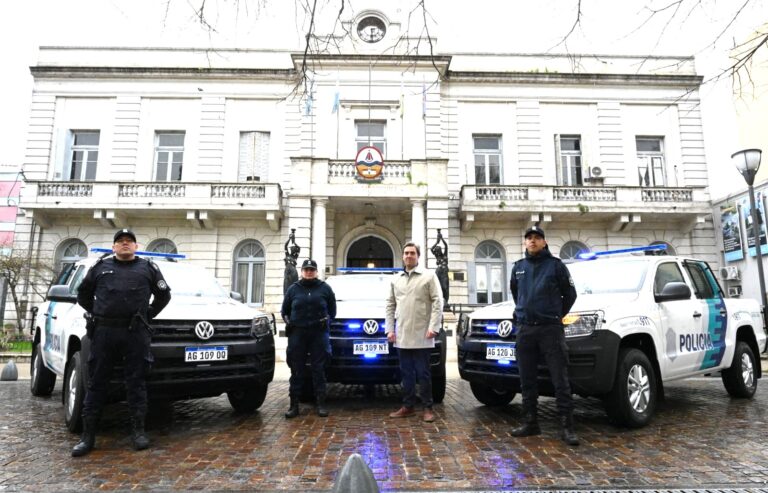 Seguridad: Luján suma tres nuevos patrulleros