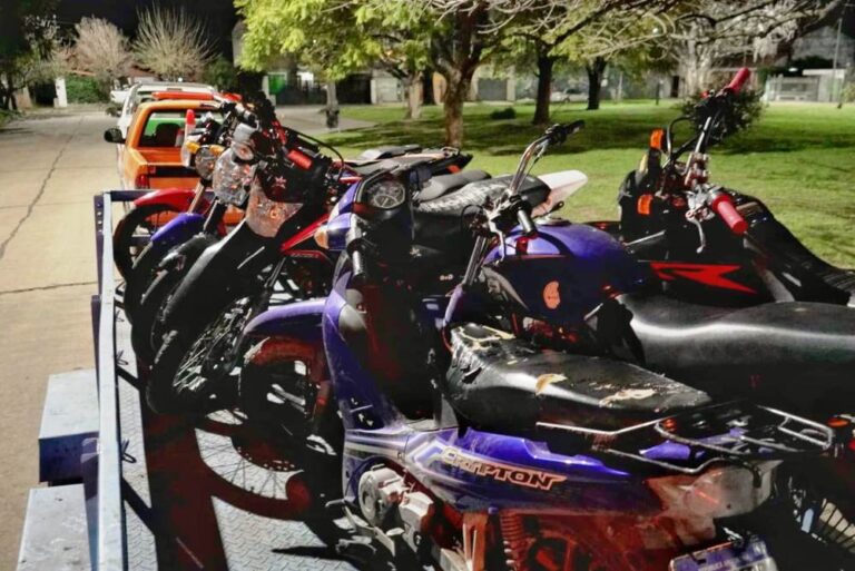 Luján: Secuestraron 12 motos por diferentes infracciones