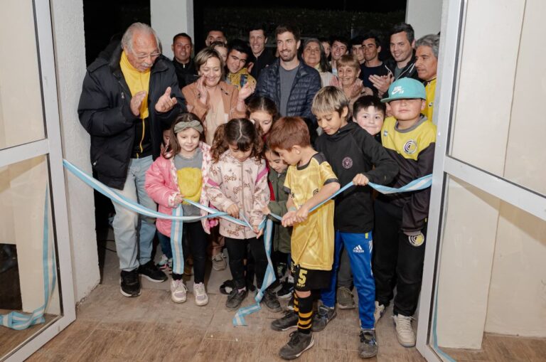 Club mercedino inaugura nuevo SUM