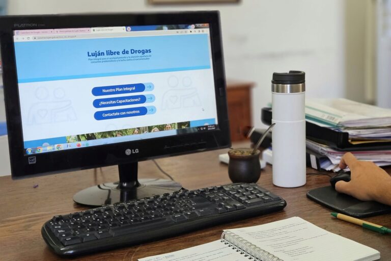 El Plan Luján Libre de Drogas tiene su propia Web