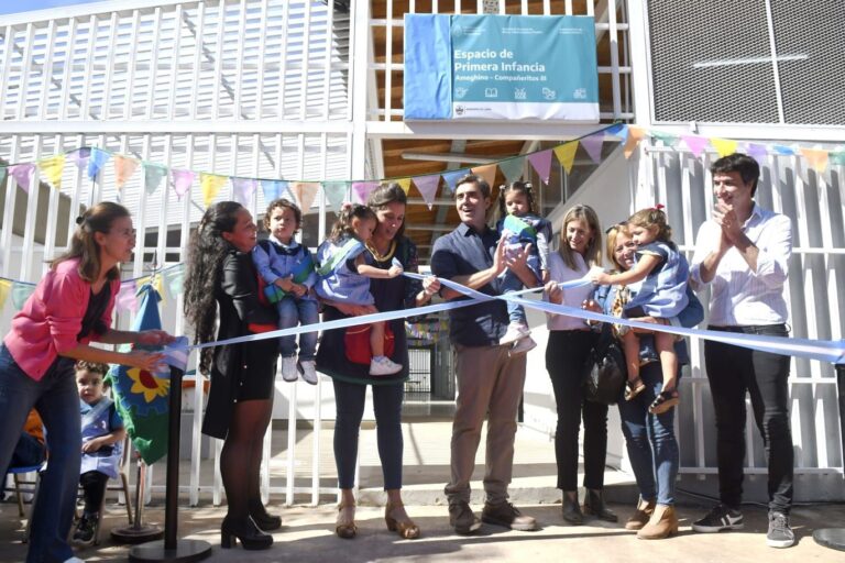 Luján: Se inauguró nuevo Centro de Desarrollo Infantil en barrio Ameghino