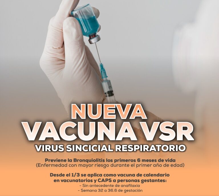 Comenzó vacunación contra el Virus Sincicial Respiratorio en Giles