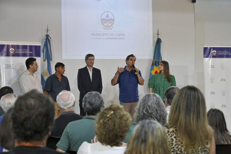 Luján: Entregan reconocimientos a más de 40 entidades comunitarias