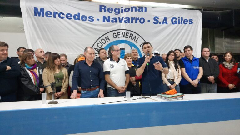 CGT Regional Mercedes adhiere al Plan de Acción anunciado a nivel nacional