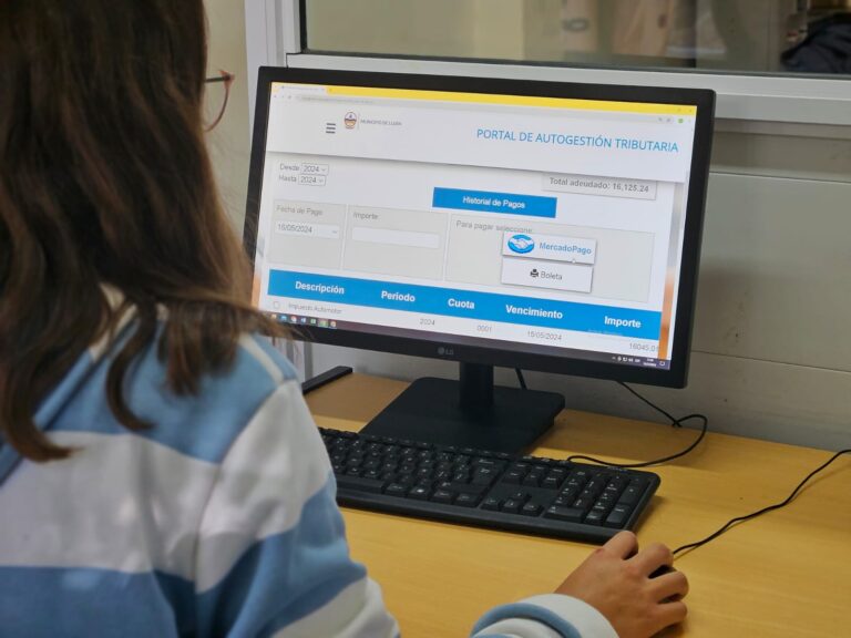 Luján: Ingresos Públicos incorpora una nueva herramienta online