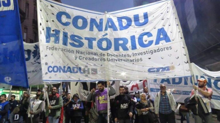 La CONADU resolvió un paro para el martes y miércoles