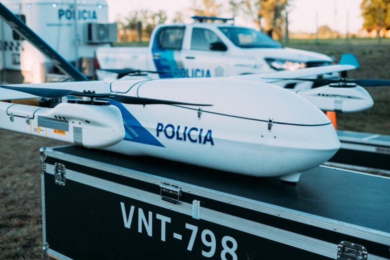 Policía Rural de Luján incorpora drone para patrullaje aéreo