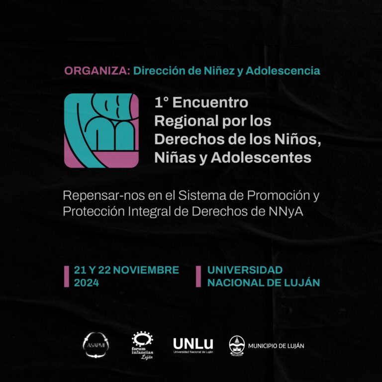 Encuentro Regional por los Derechos de Niñas, Niños y Adolescentes en Luján