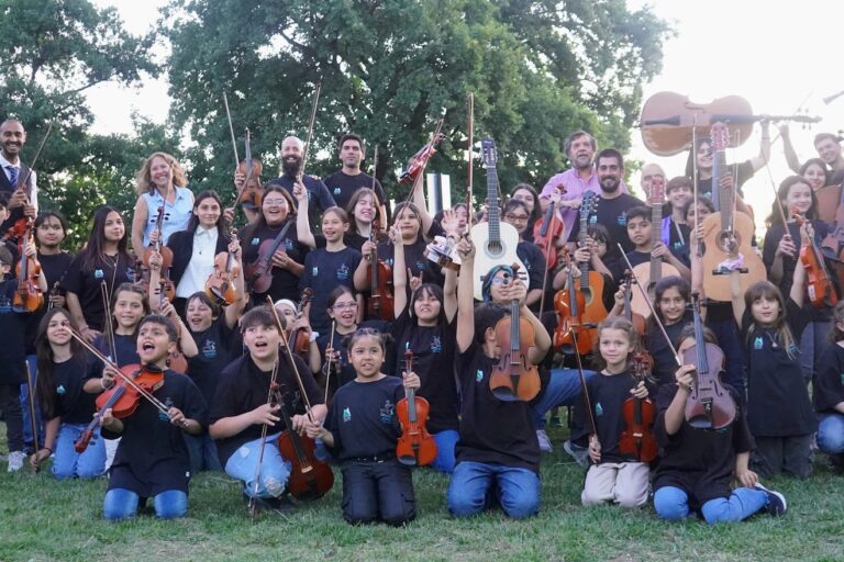 La Orquesta Escuela de Mercedes tuvo su cierre de año