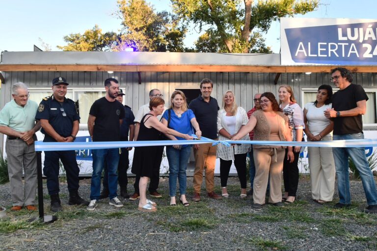 Inauguran en Luján una Subsede de Comando de Patrullas de Policías