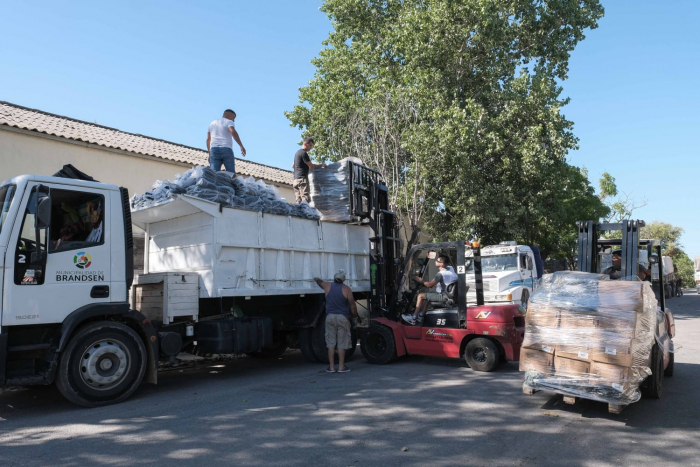 Provincia asistió a Municipios por temporal, entre ellos Luján