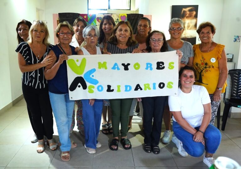 Mercedes: Adultos Mayores Solidarios realizan jornada