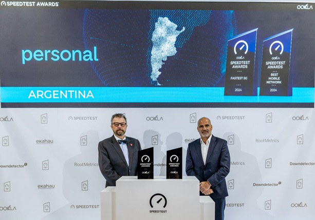 PERSONAL recibe distinción a la mejor red móvil de Argentina