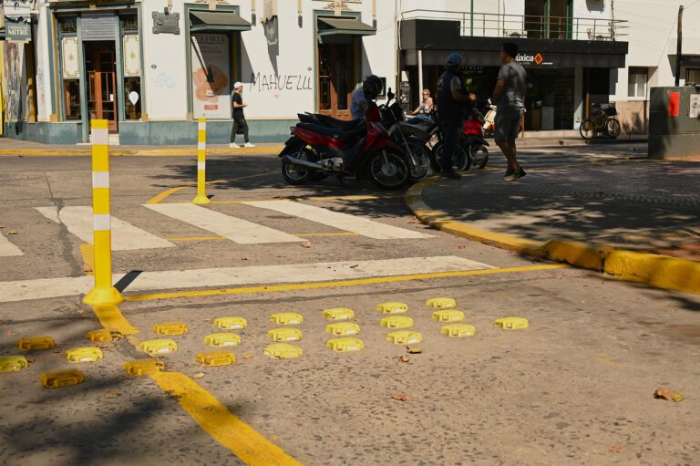 Luján: Realizan tareas de señalización