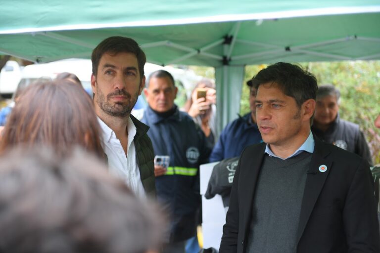 Kicillof en Mercedes: “Juani es un gran intendente y un ejemplo de trabajo”