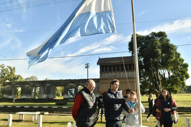 Cortínez celebró el 137° Aniversario de la llegada del ferrocarril