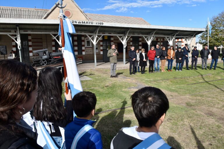 Torres celebró su aniversario con un acto en el Predio de la Estación