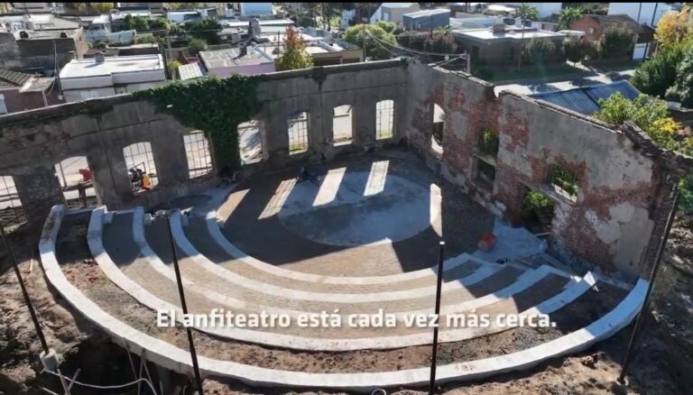 El Municipio de Mercedes avanza con un anfiteatro