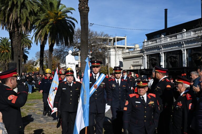 Luján conmemoró el Día del Bombero Voluntario