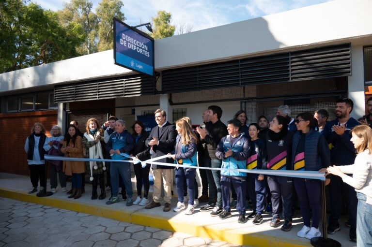 Luján: Inauguran mejoras en el Polideportivo Municipal