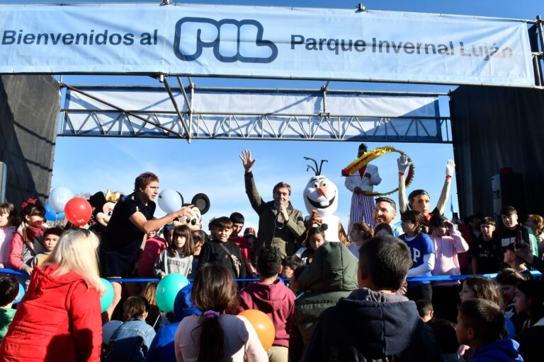 Abrió sus puertas el Parque Invernal Luján