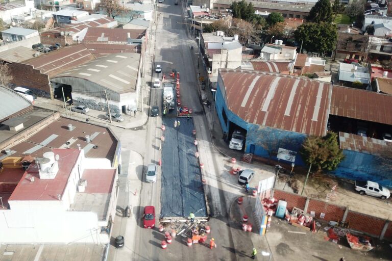 Avanza la repavimentación de la RP 4