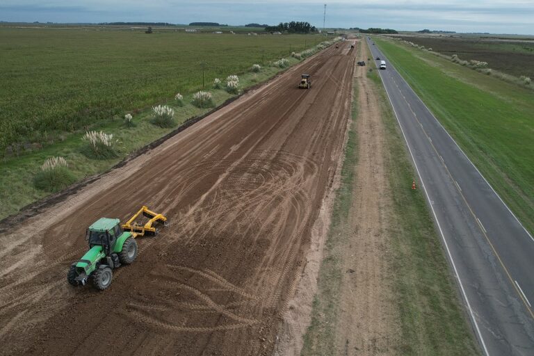 Avanzan obras de la nueva autovía de la RP 11
