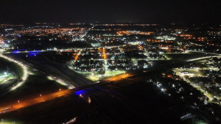 Nuevos barrios mejor iluminados en Luján