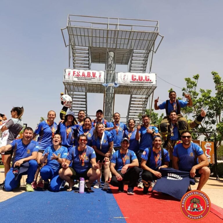 Orgullo local en las Olimpíadas de Habilidades Bomberiles 2025