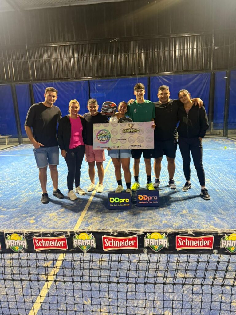 Finde a puro pádel y títulos por todos lados! 🌟